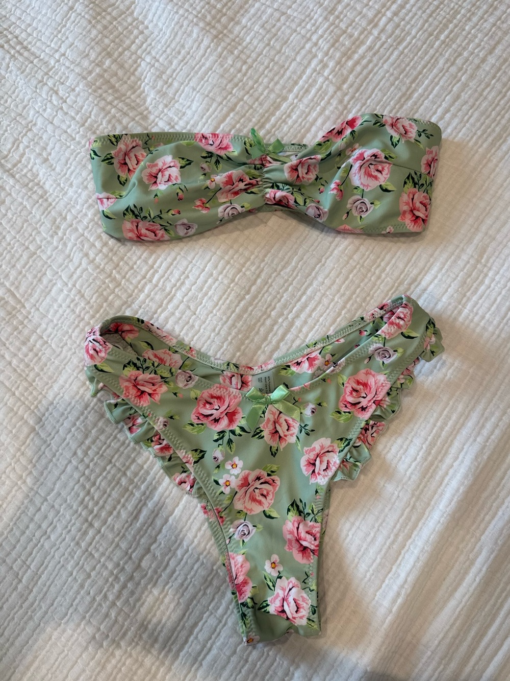Floral Bandeau Bikini